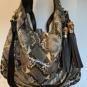 GUCCI Python Large Soft Jackie Hobo - RARE LIMITED EDITION. EXCELLENT CONDITION
